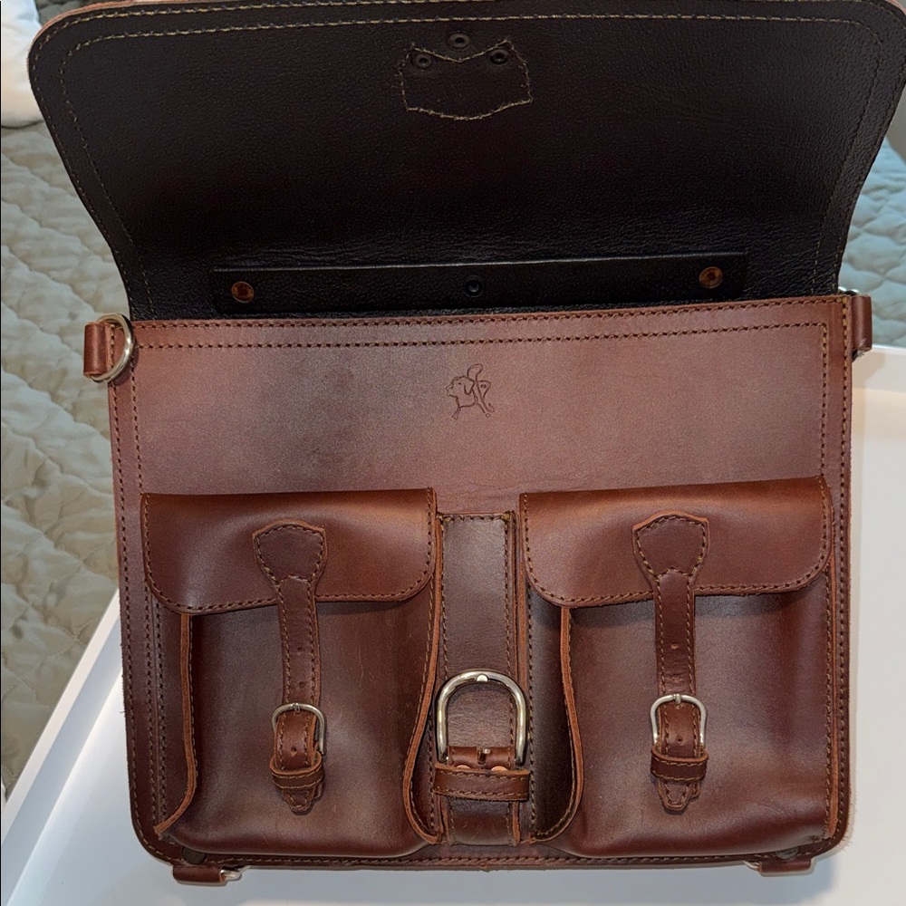 Brand new Saddleback Brown Leather Men's Bag - Picture 3 of 6